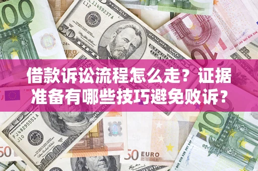 济南借款诉讼流程怎么走？证据准备有哪些技巧避免败诉？