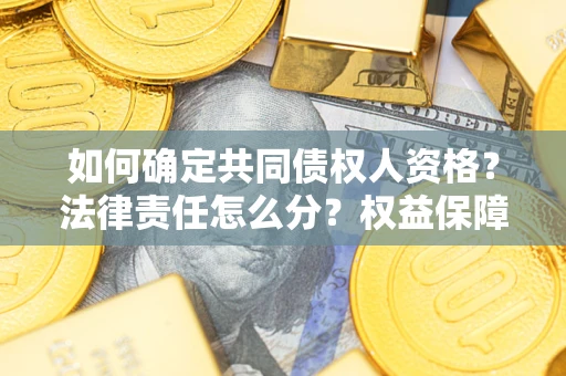 济南如何确定共同债权人资格？法律责任怎么分？权益保障技巧揭秘！