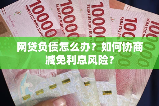 济南网贷负债怎么办？如何协商减免利息风险？