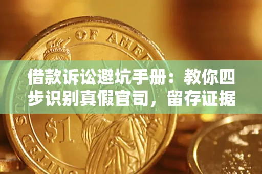 济南借款诉讼避坑手册：教你四步识别真假官司，留存证据不踩雷