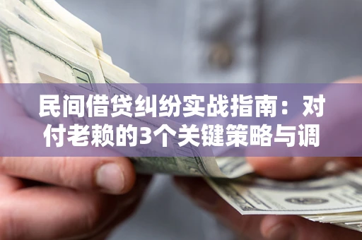 济南民间借贷纠纷实战指南：对付老赖的3个关键策略与调解盲区解析