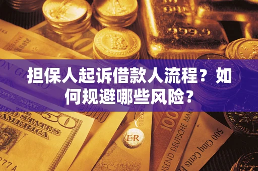 济南担保人起诉借款人流程？如何规避哪些风险？